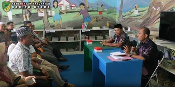 System Perpustakan Digital Barut Menjadi Perhatian Dprd Kabupaten Hulu Sungai Utara
