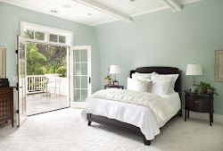 bedroom colour tranquil scheme schemes paint colors dulux master wall walls colours dark furniture soft bm painting seafoam trim wicker