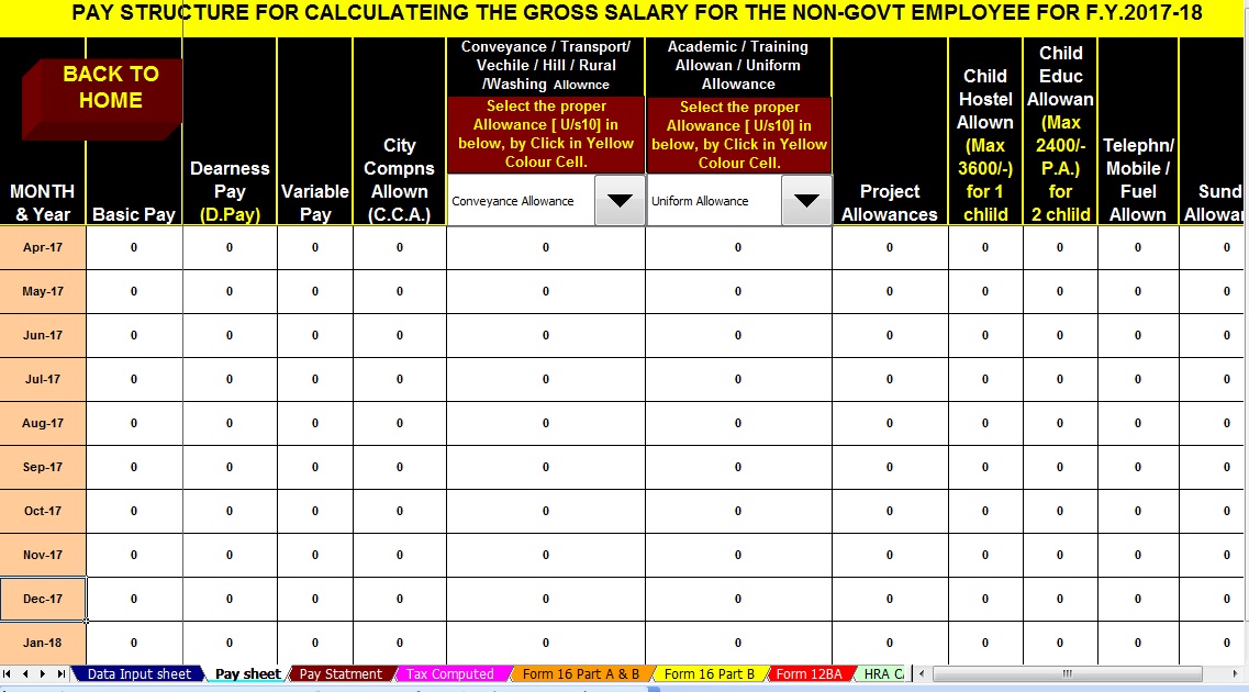 Section 80GG Save Tax on House Rent Paid up to 60,000/ P.A. With