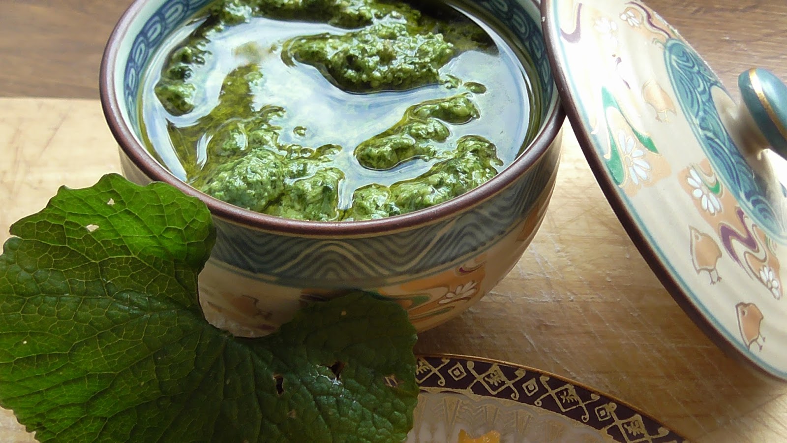 The Philosophical Forager Jack by the hedge pesto with cream cheese