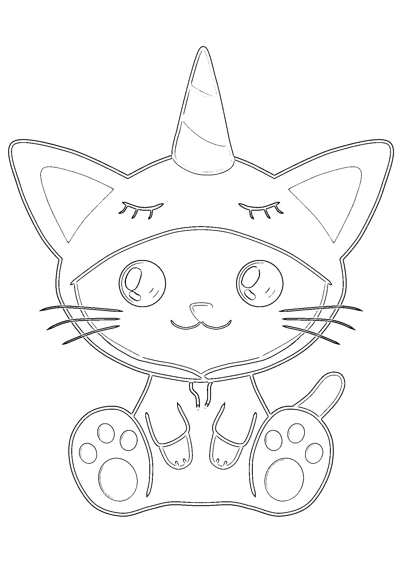 Free Printable Coloring Pages (Cat )