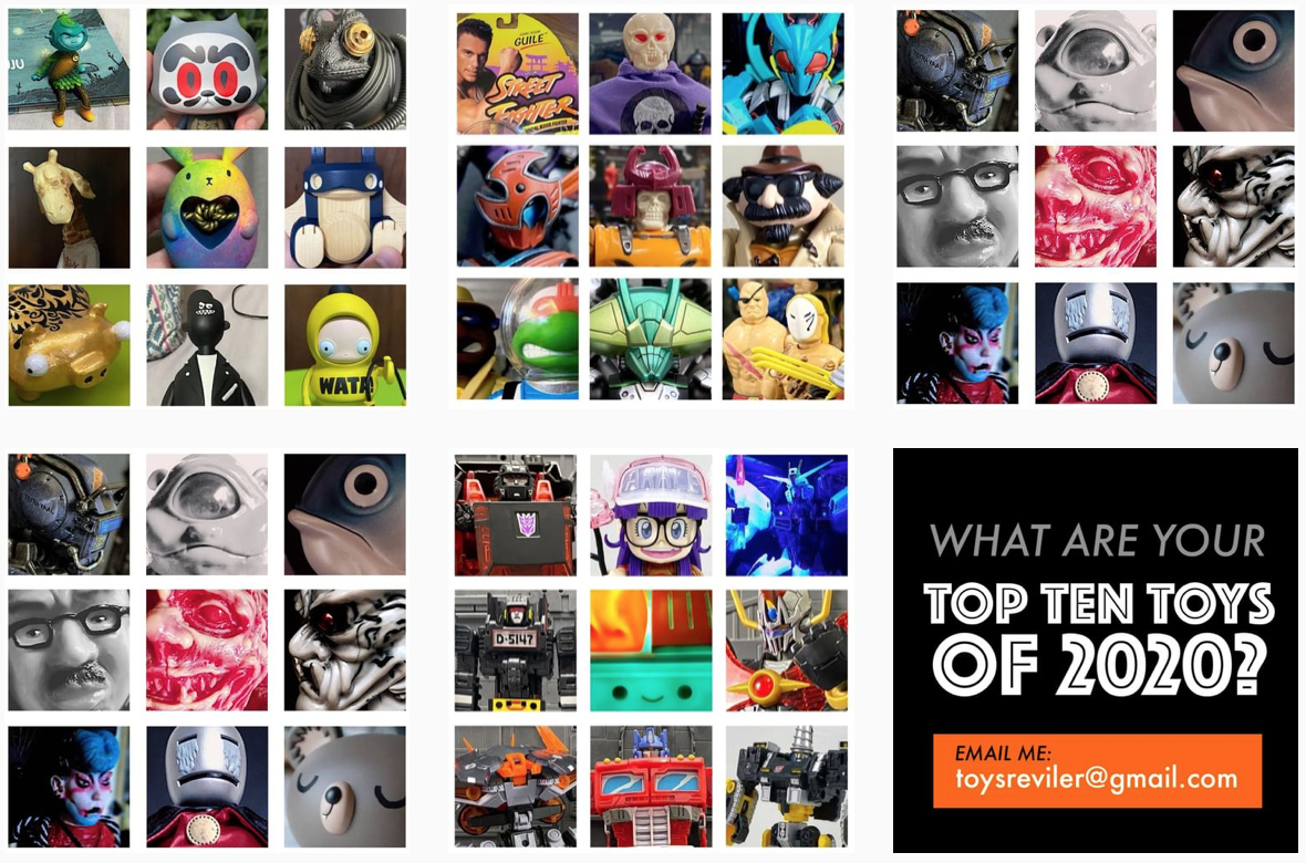 TOP TOYS OF 2020 on TOYSREVIL Serial Feature Ends