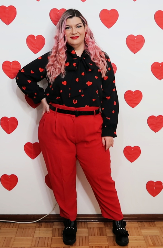 Lookbook curvy: 6 outfit da indossare per San Valentino Plus... Kawaii! - curvy e plus size fashion blog
