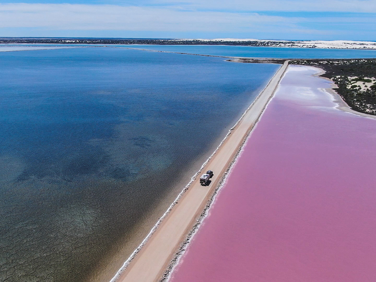 The Amazing World Lake MacDonnell, western Eyre Peninsula, Australia