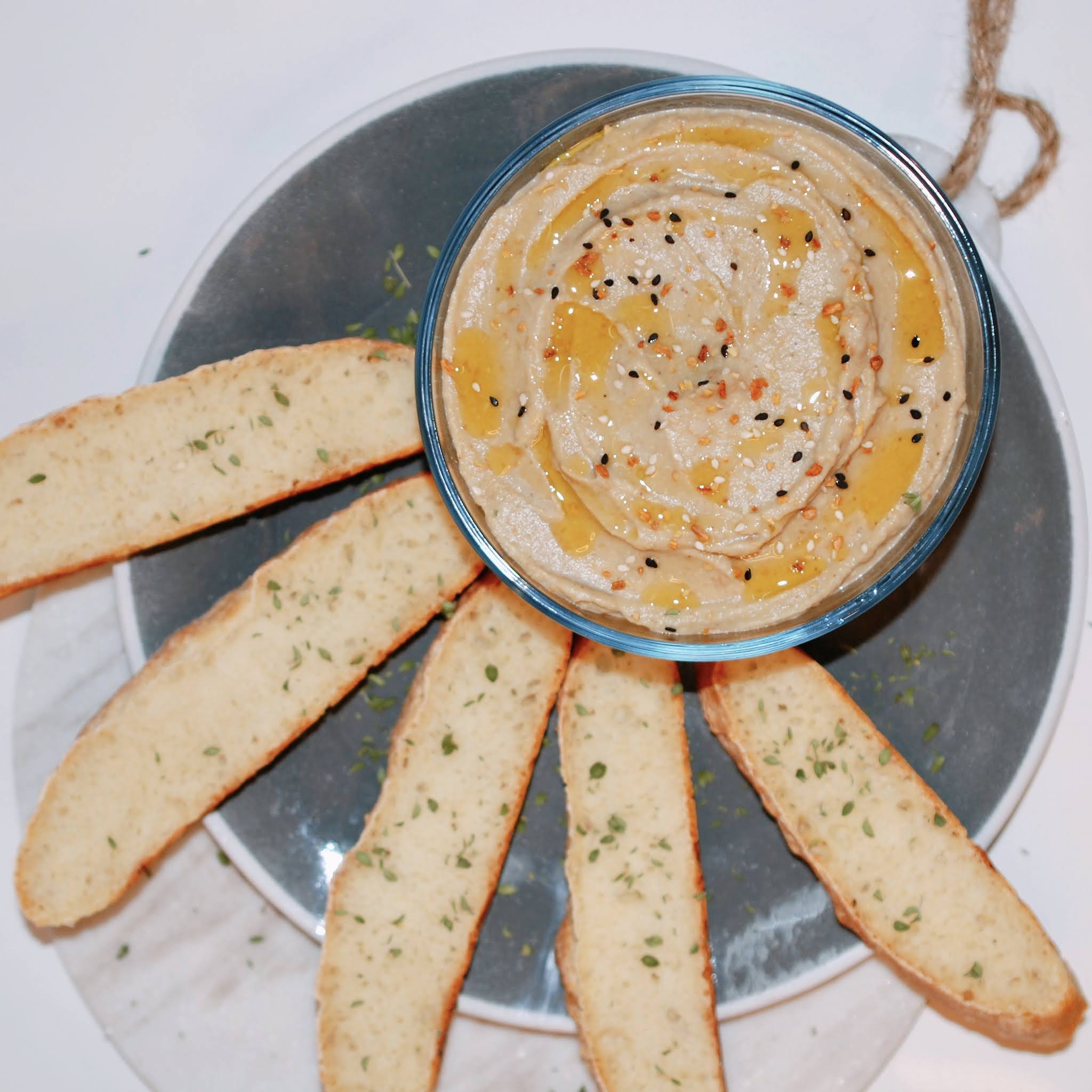 Baba Ganoush AKA Whipped Eggplant Dip