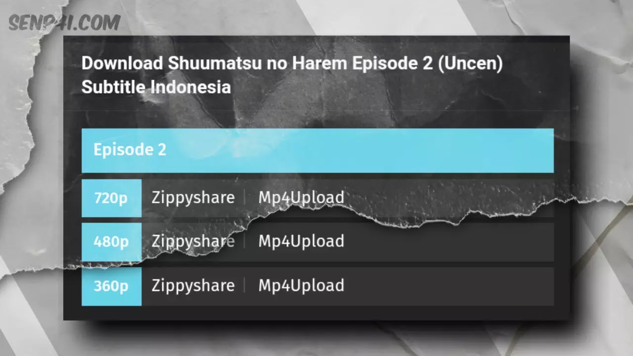 Cara Download Anime di ShiaNime