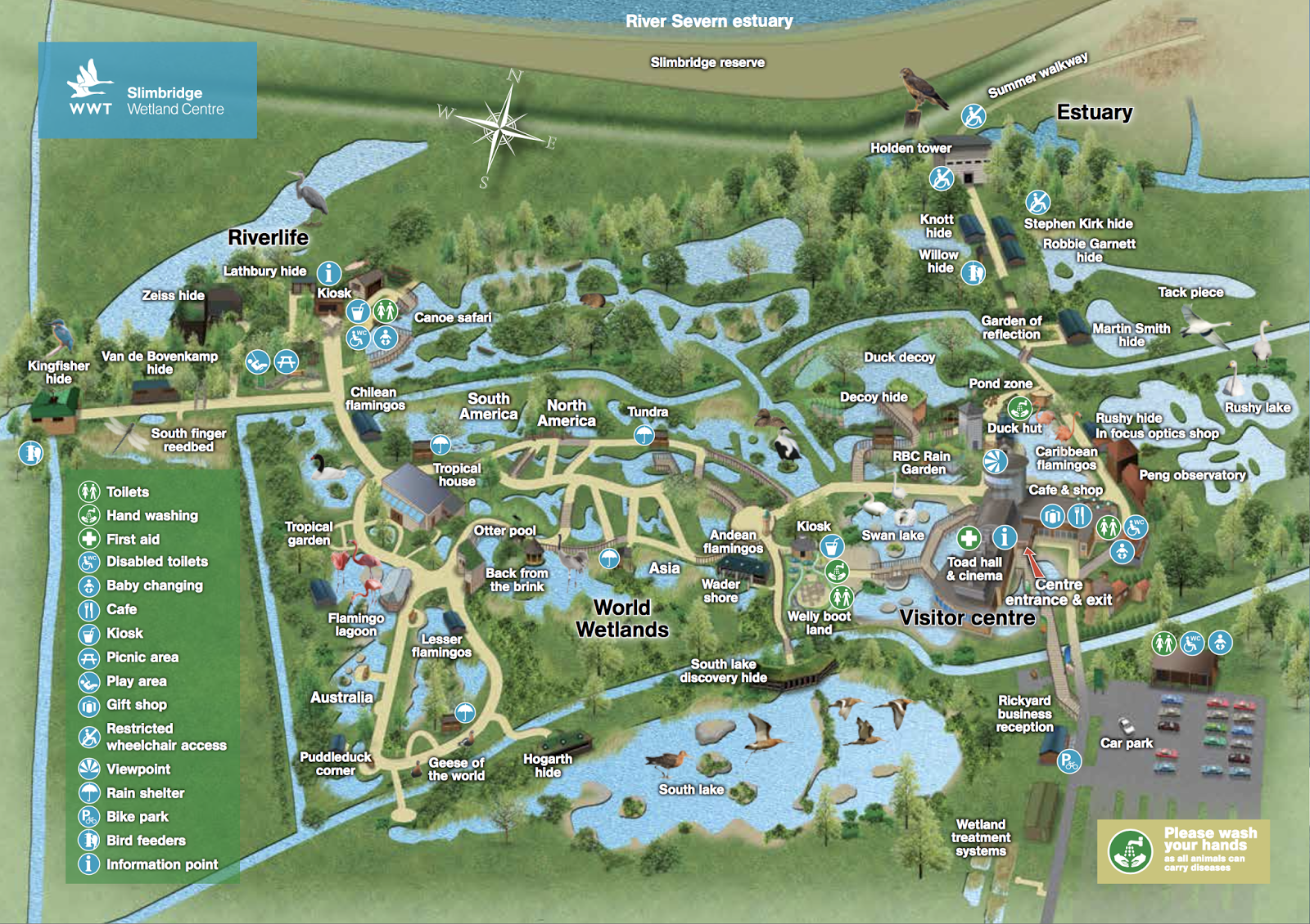 GeekTeacher's Birding Scrapbook Slimbridge Wildlfowl and Wetlands Trust