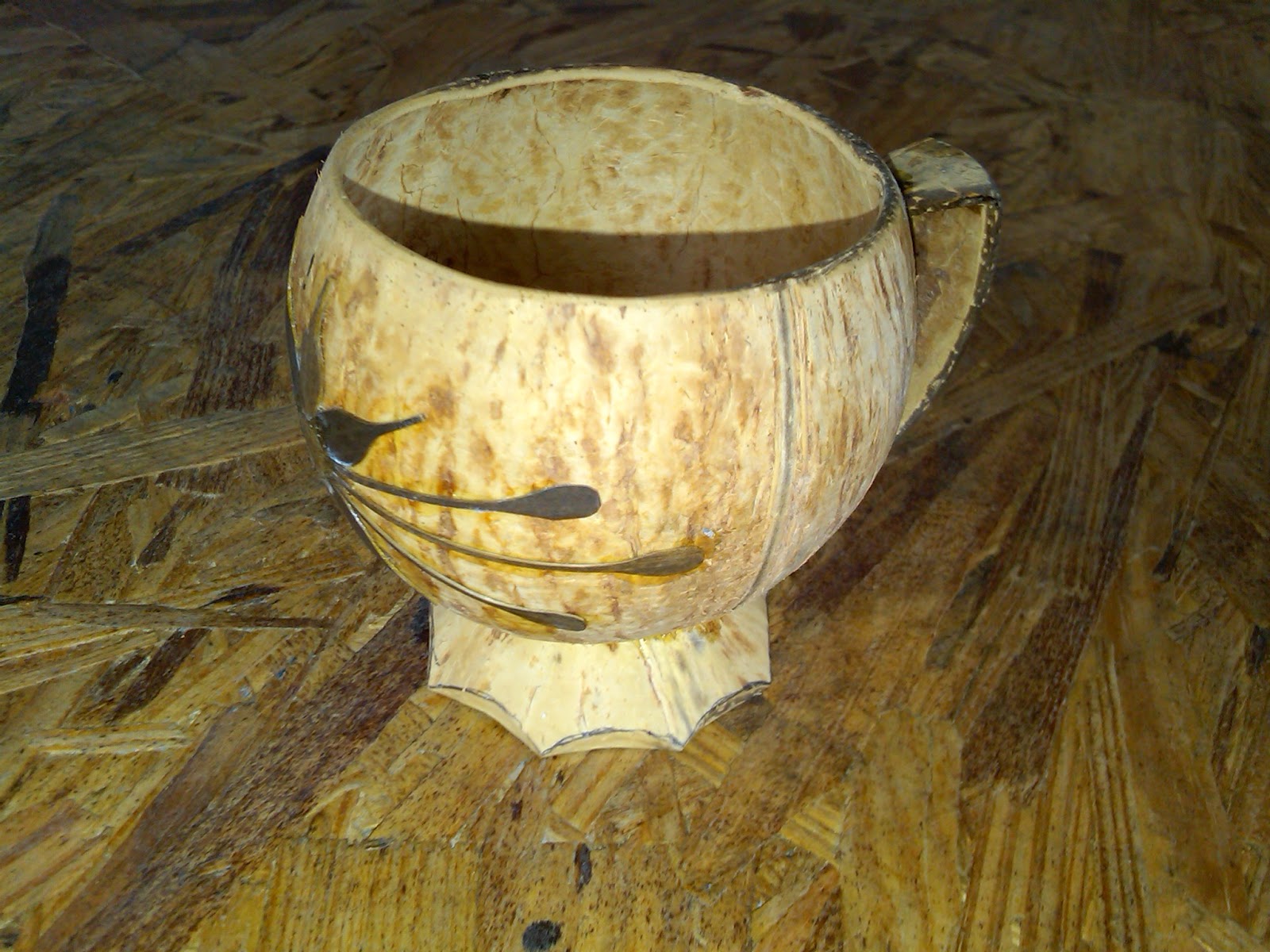 Coconut Shell Crafts From West Java Coconuts Shell art from West Java