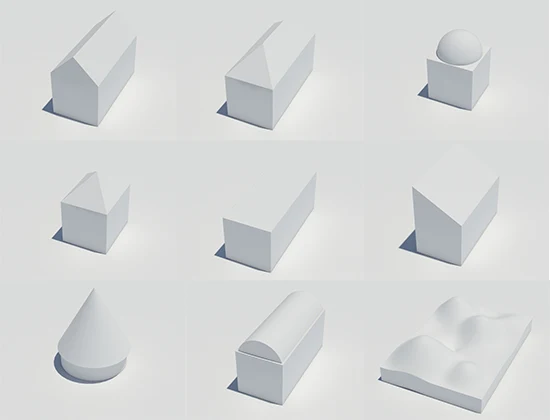 9 macam bentuk dasar atap