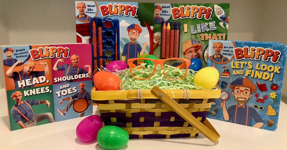 Blippi Easter Basket Giveaway Nanny to Mommy