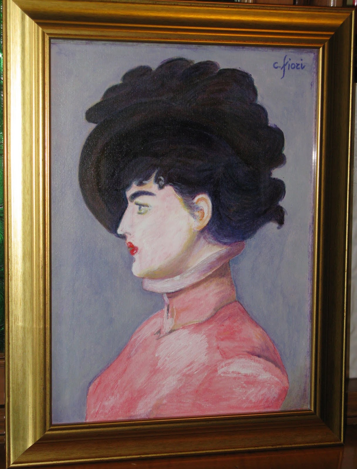 Le mie riproduzioni ad olio e......(