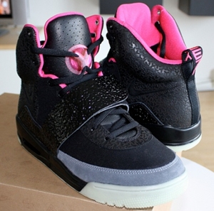 yeezys black and pink