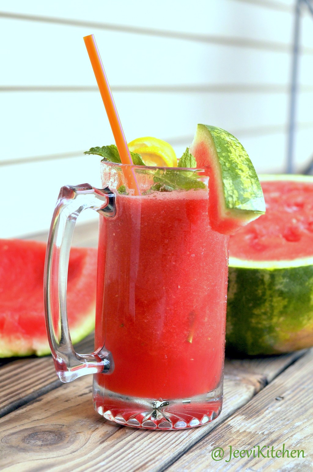 Jeevi Kitchen Watermelon Lemon Juice