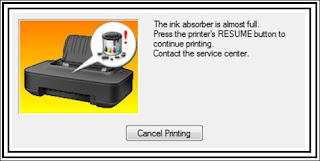 Cara Mengatasi Masalah Lampu Orange Berkedip 4 Kali Printer Canon