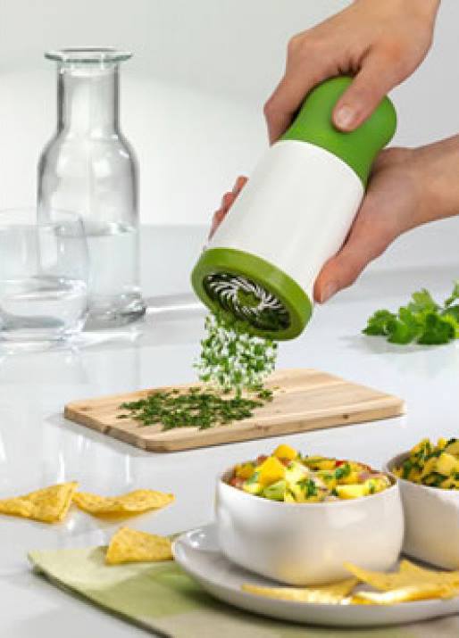 Ideas & Products Grinder or Herb Mill, Cook with Fresh and Organic Herbs