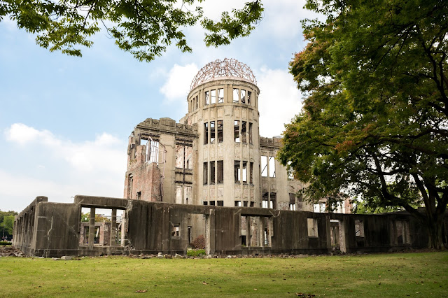 Japonsko, cestování, Hirošima, Japan, Hiroshima, A-Bomb Dome, atomový dům, 