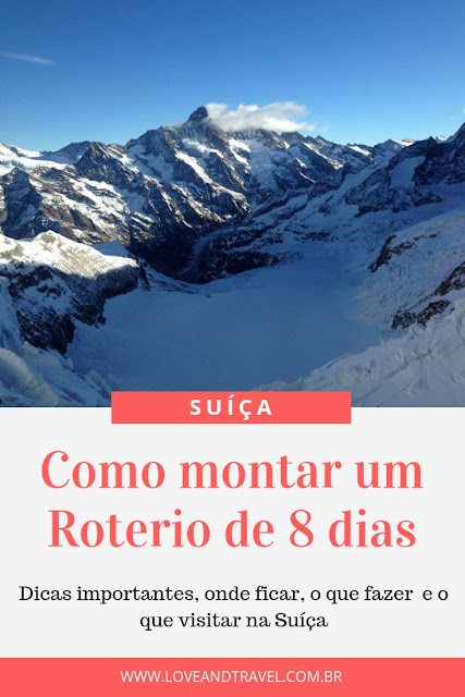 Roteiro Suíça como montar