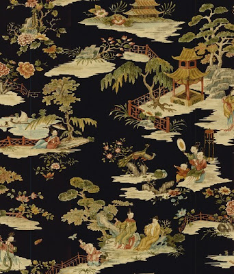 Chinoiserie Chic: Chinoiserie Wallpaper from Total Wallcovering