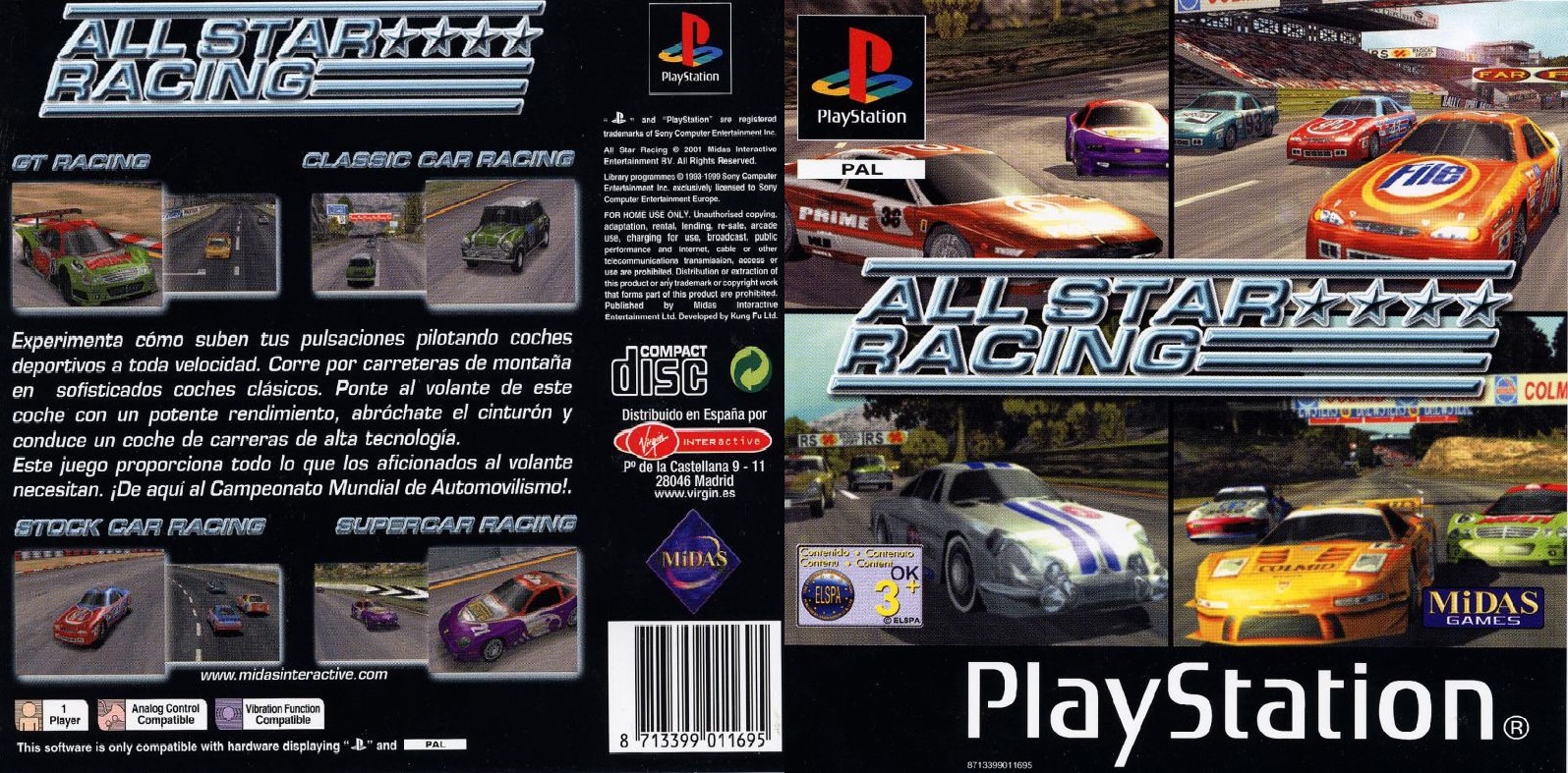 Как играть вдвоем на плейстейшен. All Star Racing ps1. Ps1 all Star Racing (Clone). Star Racing ps1. 11 В 1 гонки ps1 обложка.