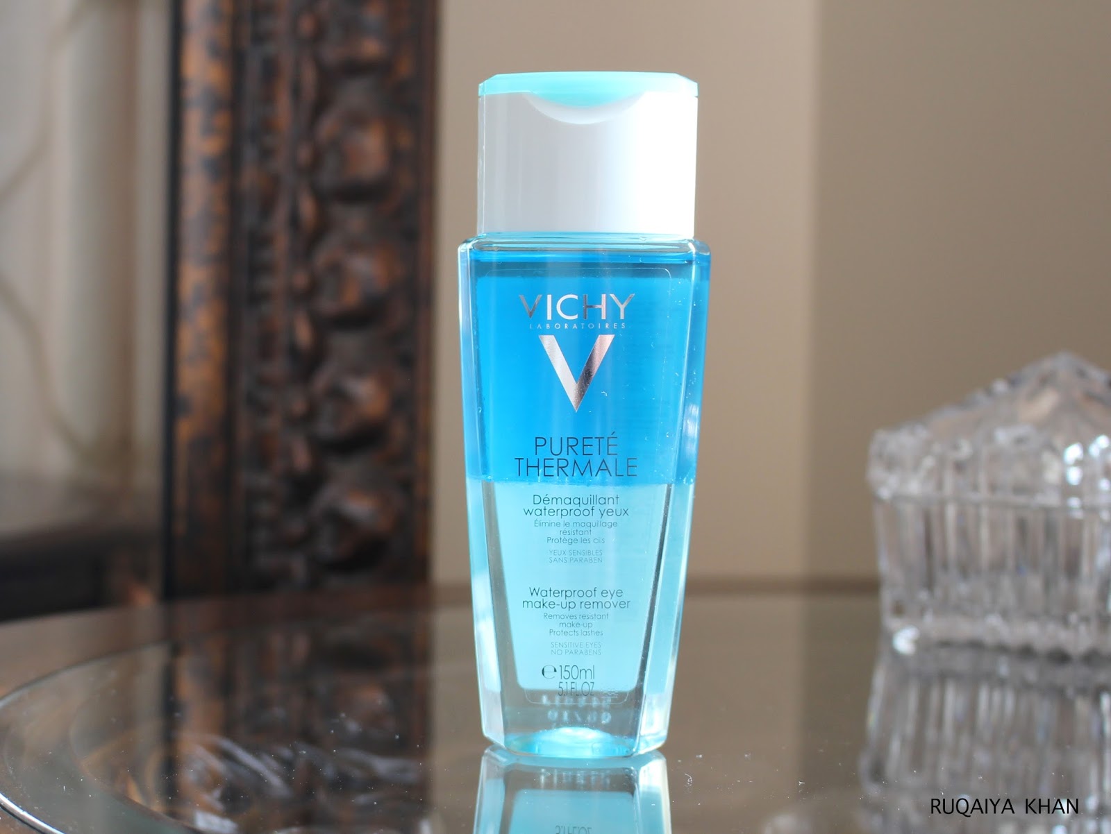 Ruqaiya Khan VICHY PURETÉ THERMALE Waterproof Eye Makeup Remover Review