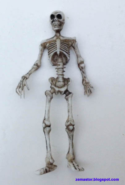 tiny skeleton toy