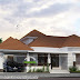 3 bedroom single floor home design plan