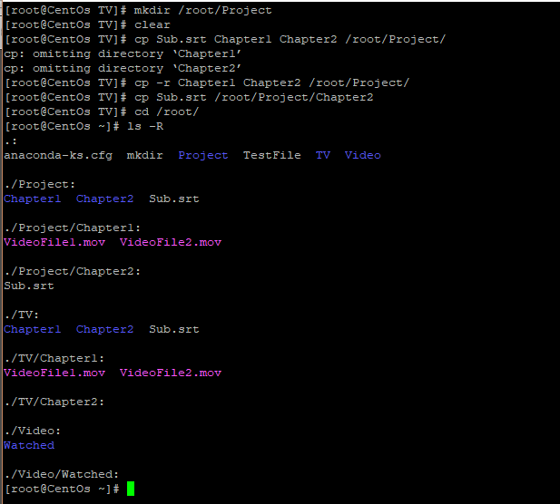 Copy Files in Linux with cp Command
