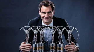 Roger Federer Yılın Erkek Sporcusu ve Yılın Geri Dönüşü Ödülleri 