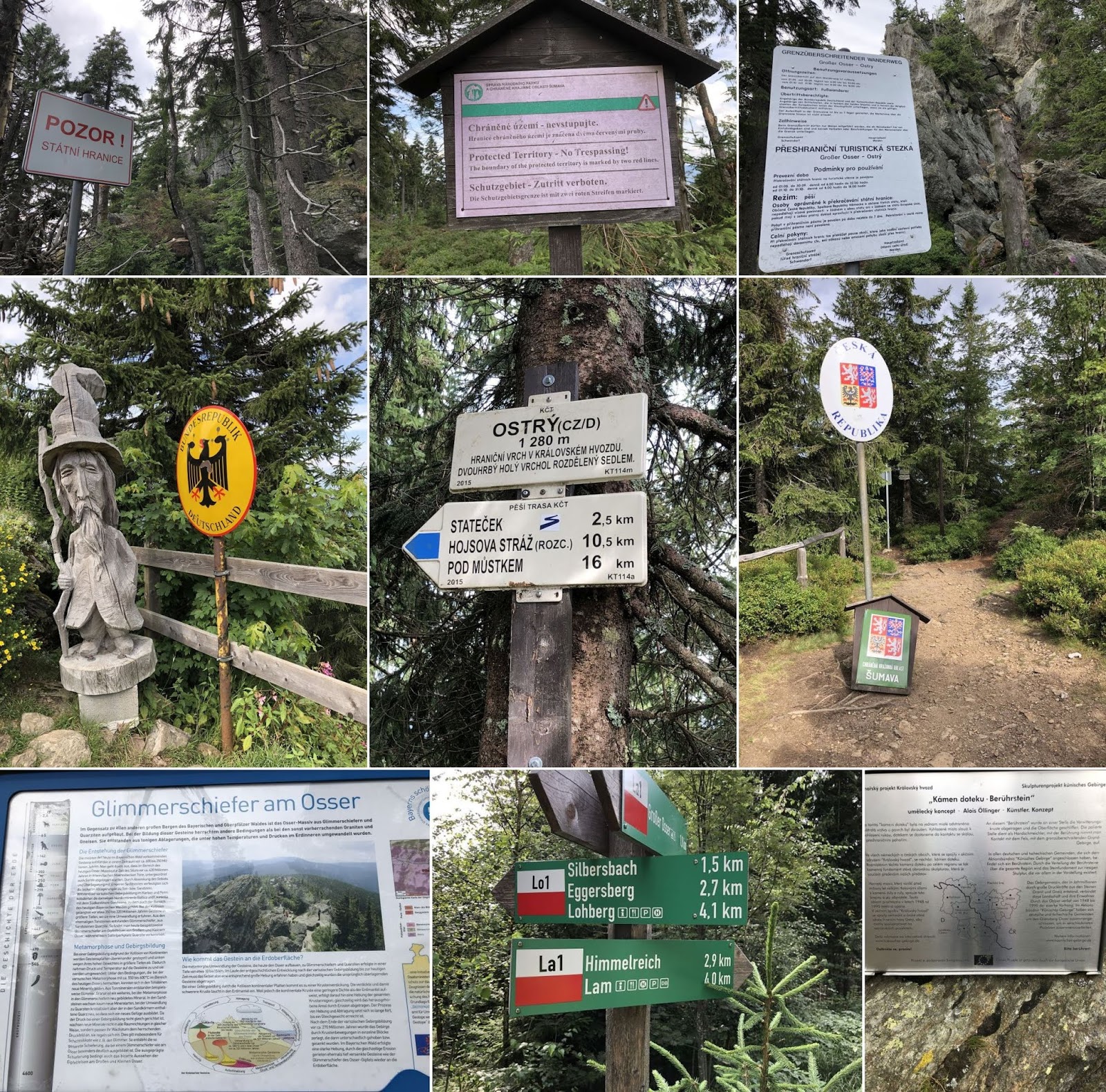 Wandern Nationalpark Bayerischer Wald Wanderung Bohmerwald