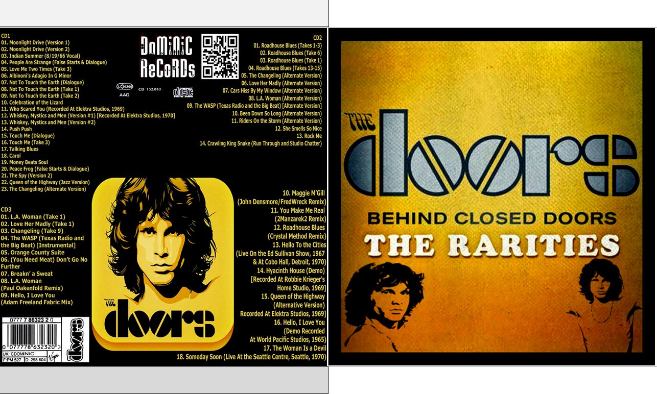Musicollection The Doors Behind Closed Doors The Rarities 2013