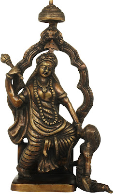 Mahavidya Bagalamukhi-In Her Glorious Ferocity