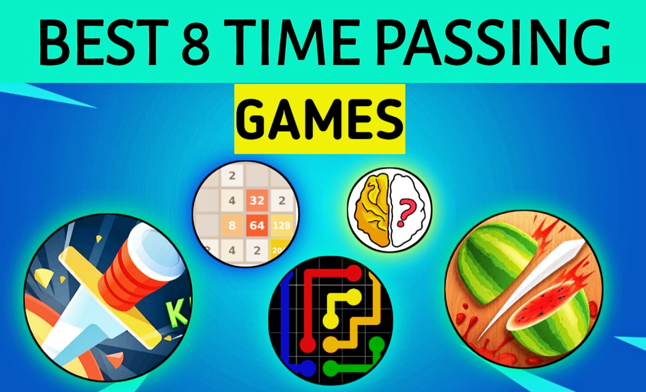 Best 8 time passing games for android, so that you never get bored.