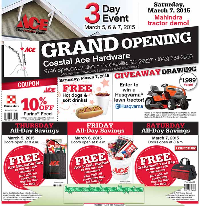 Free Promo Codes and Coupons 2020 Ace Hardware Coupons