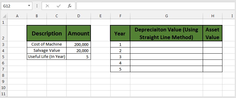 depreciation spreadsheet for excel depreciation spreadsheet for excel