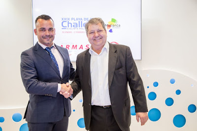 En Fitur 2020 se firmó el acuerdo entre Naviera Armas Trasmediterránea y la Playa de Palma Challenge Ciclista Mallorca
