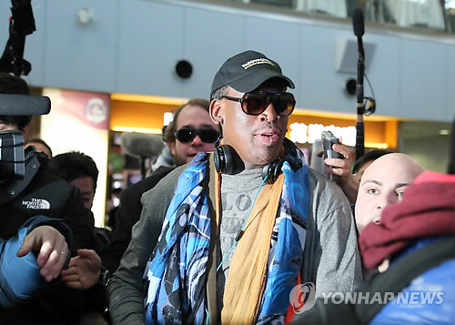 Dennis Rodman viaja a Corea del Norte