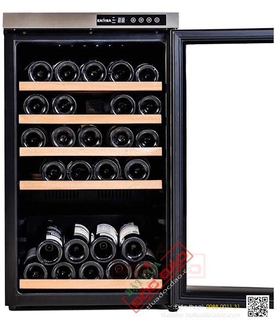 Tủ ướp rượu, tủ bảo quản rượu vang cao cấp Kadeka loại nhỏ 36 chai - KA39WR 1572594629-tu-bao-quan-do-uong-cao-cap-kadeka-tu-ruou-vang-ka-39wr-7
