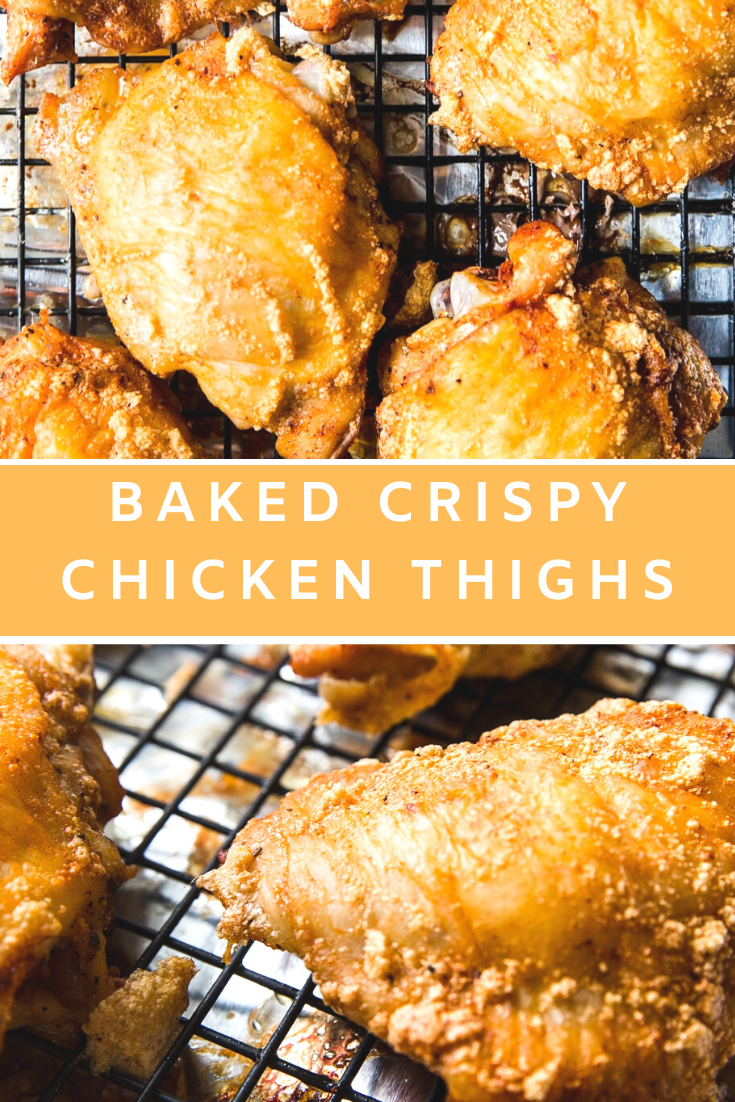 Baked Crispy Chicken Thighs Recipe