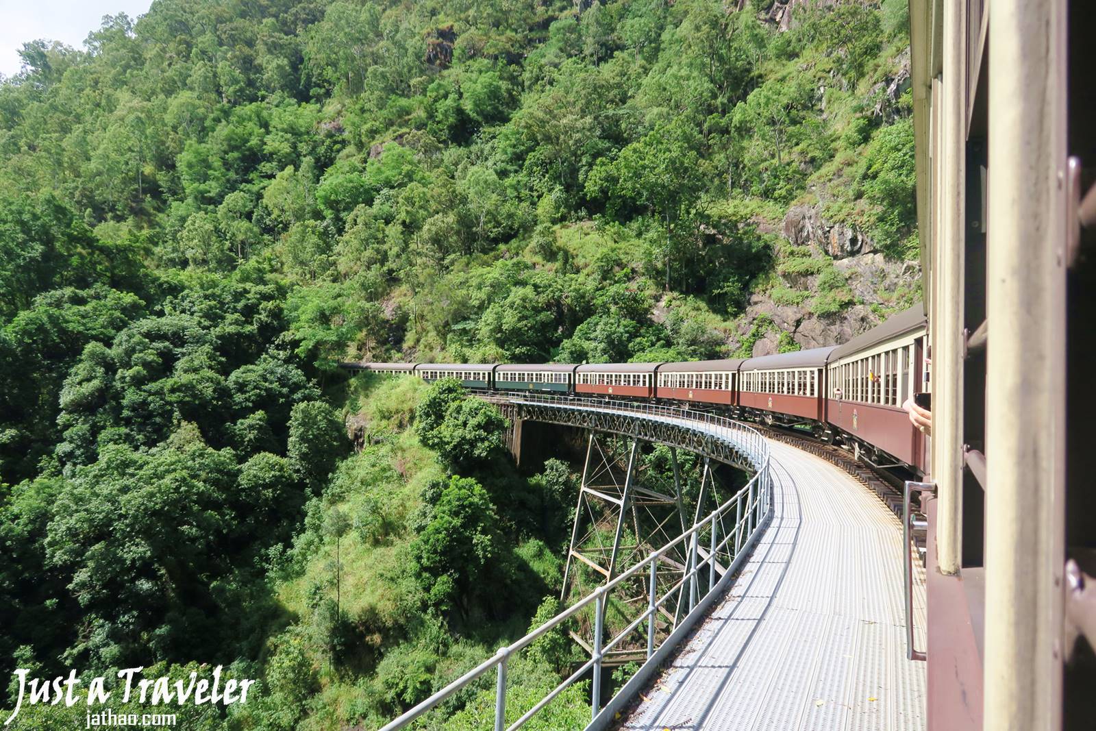 凱恩斯-庫蘭達-庫蘭達交通-庫蘭達觀光火車-自由行-旅遊-澳洲-Cairns-Kuranda-Scenic-Railway-Travel-Tourist-Attraction-Australia