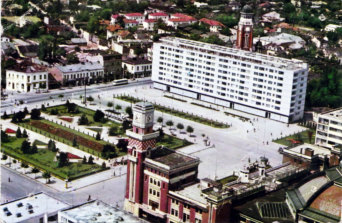 Vederi de demult Ploiesti, Piata Centrala, 1966