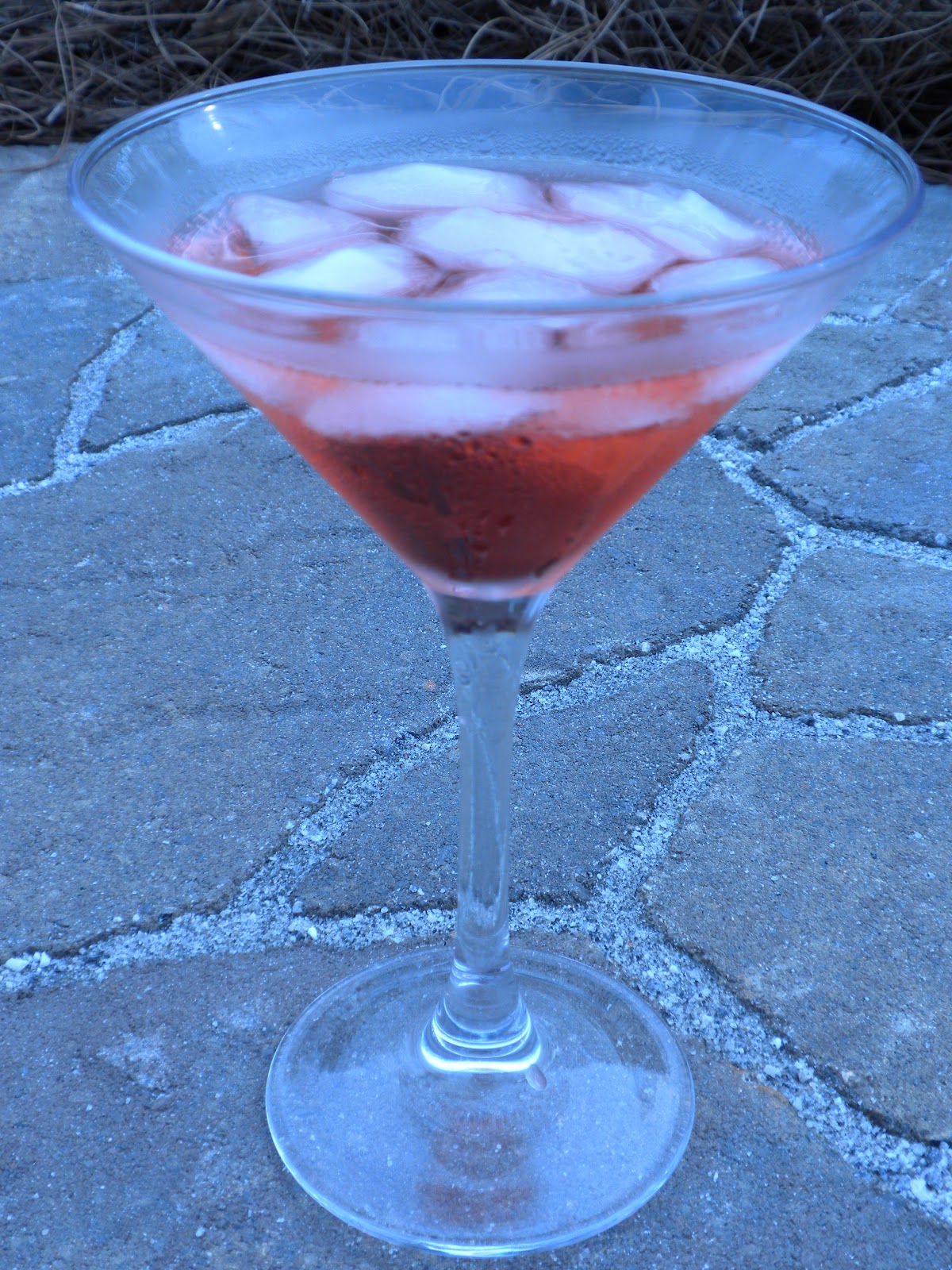 Cherry-Lime Vodka Martini