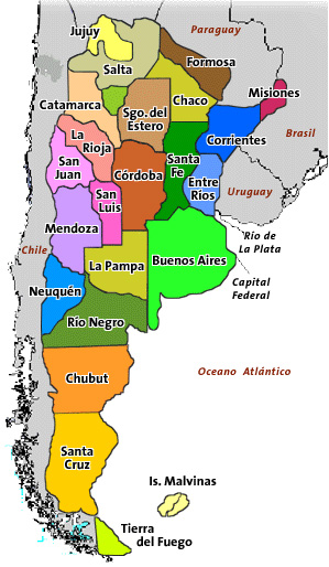 Historia, Geografía y Filatelia: ARGENTINA 1