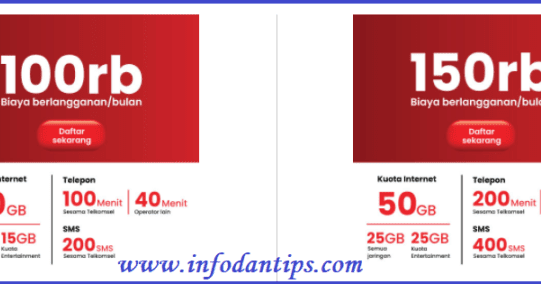 Harga Dan Pembagian Kuota Kartu Halo Kick Gold Telkomsel