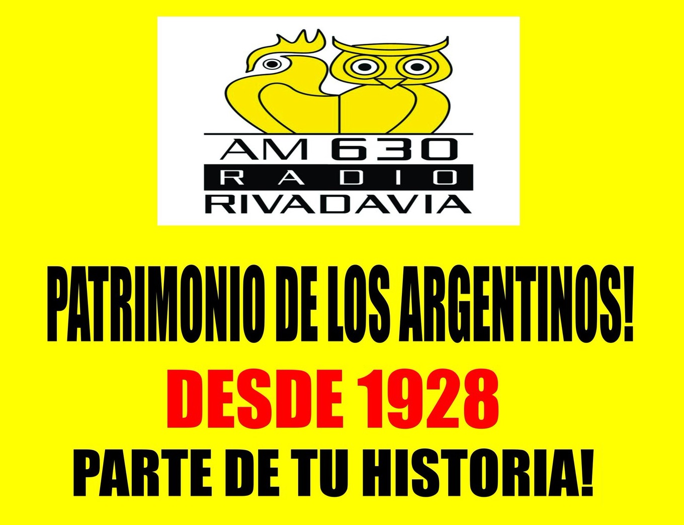 Señales El 30 de agosto rematan Radio Rivadavia