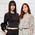 SNSD's Jessica and f(x)'s Krystal at Jimmy Choo's Store