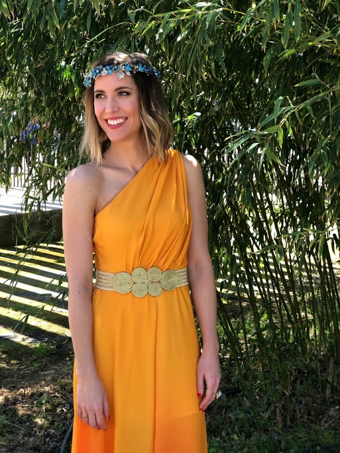 Fitness And Chicness-Vestido y Tocado Estilo Griego-5