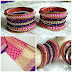 Style your jewellery - Silk thread bangles