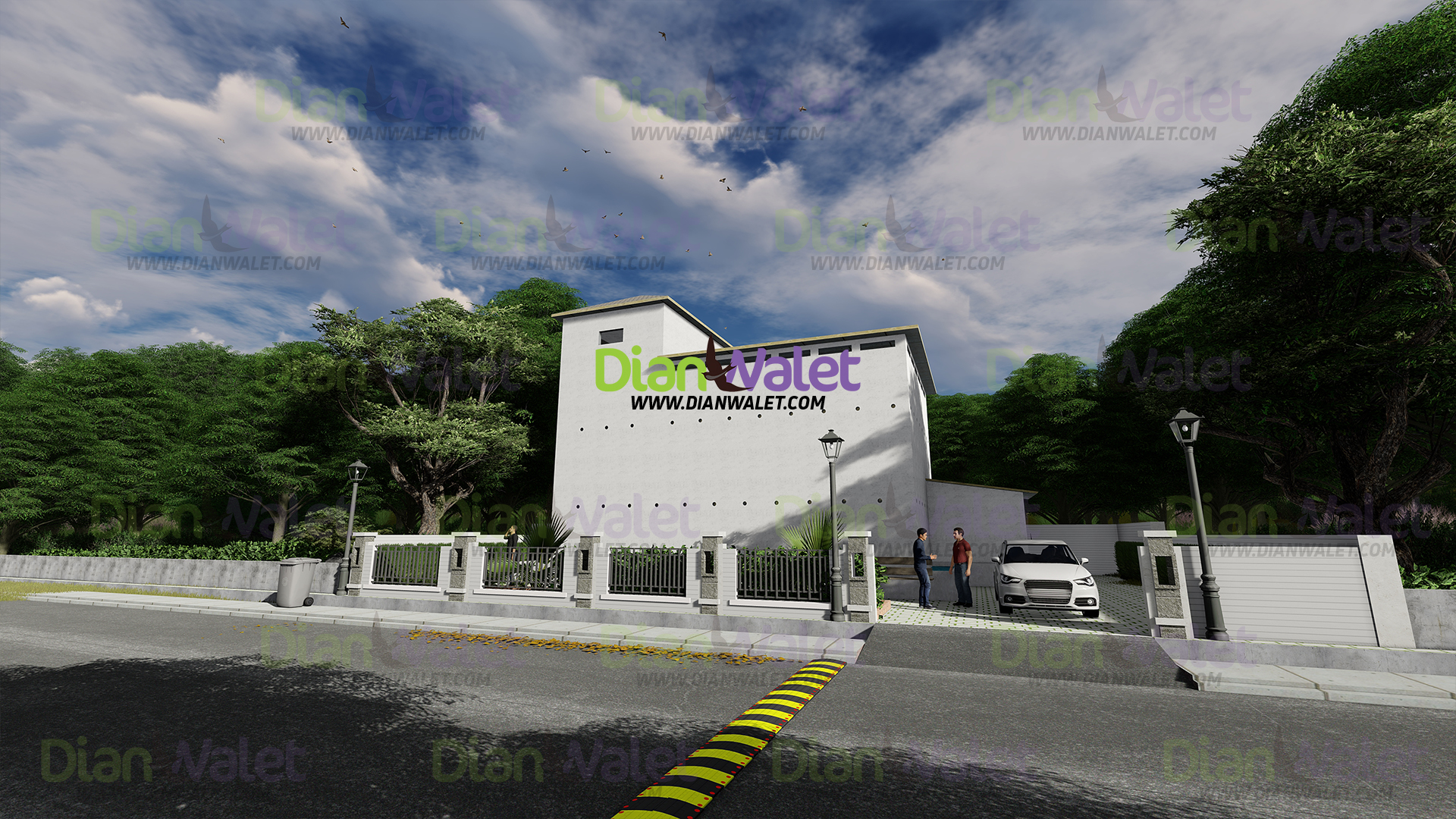 Desain Rumah Walet RBW 8X12 2 Lantai Terbaru 2020 DIAN WALET