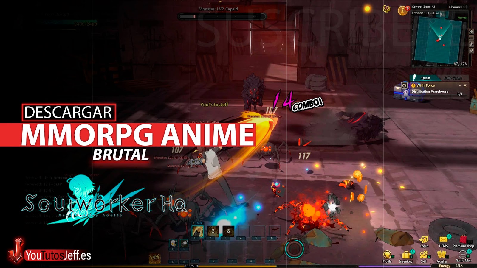 MMORPG ANIME, Descargar SoulWorker para PC Gratis