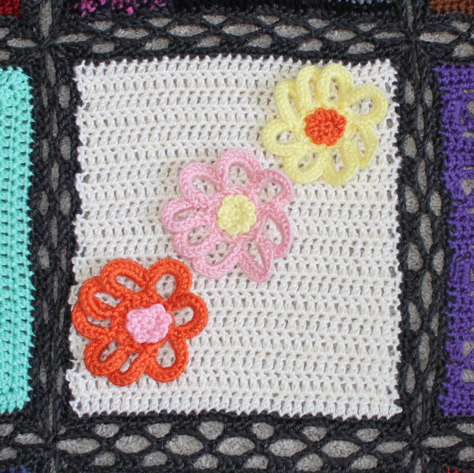 Taraduff's crochet and other stuff Double Crochet Squares 21 & 22